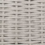 Mimbre Textilene Gris 6 mm
